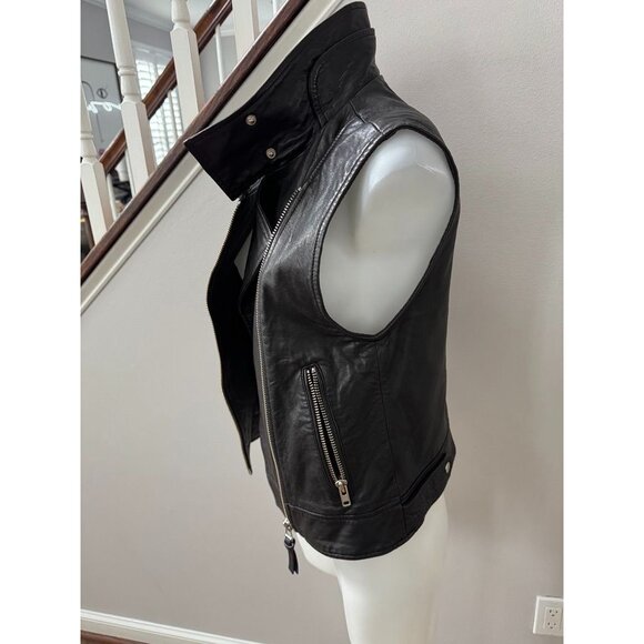 Mackage x Aritzia Leather Vest Size Small - Picture 4 of 6